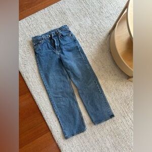 High rise Arket jeans